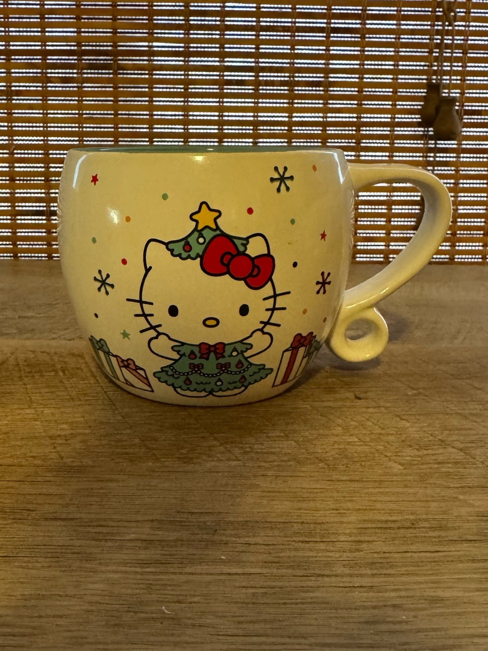 Sanrio Hello Kitty Christmas Tree Ceramic Holiday Mug